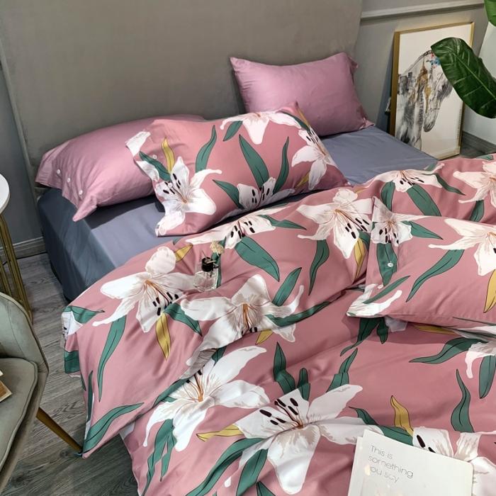 91家纺网 家纺一手货源 找家纺 优然居 2020年活性印花四件套 莱索伊