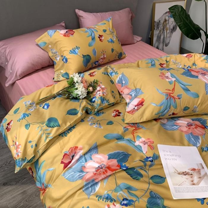 91家纺网 家纺一手货源 找家纺 优然居 2020年活性印花四件套 韦尔曼