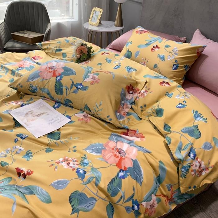 91家纺网 家纺一手货源 找家纺 优然居 2020年活性印花四件套 韦尔曼