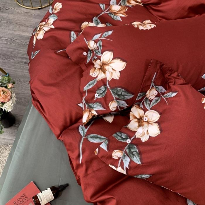 91家纺网 家纺一手货源 找家纺 优然居 2020年活性印花四件套 秘密花语