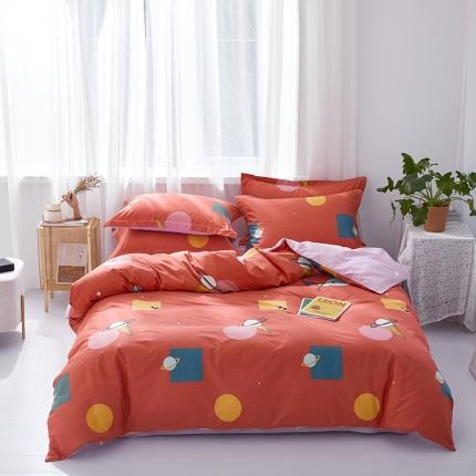 91家纺网 家纺一手货源 找家纺 （总）星期三家纺 2020新款全棉活性四件套（加老板微信有会员价）