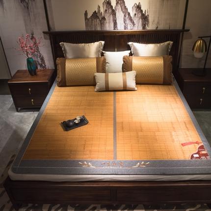 91家纺网 家纺一手货源 找家纺 （总）雨洋 2025新款竹凉席精品碳化席