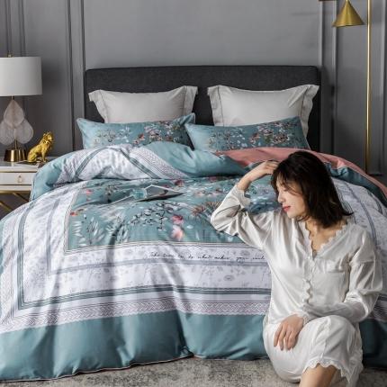 91家纺网 家纺一手货源 找家纺 (总)优然居 2020新款数码印花四件套