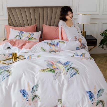 91家纺网 家纺一手货源 找家纺 (总)优然居 2020新款数码印花四件套