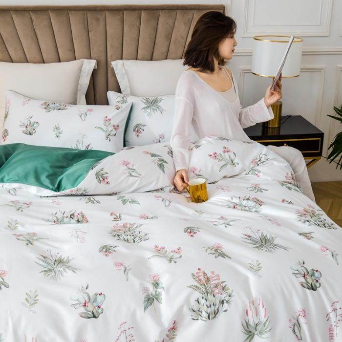 91家纺网 家纺一手货源 找家纺 (总)优然居 2020新款数码印花四件套