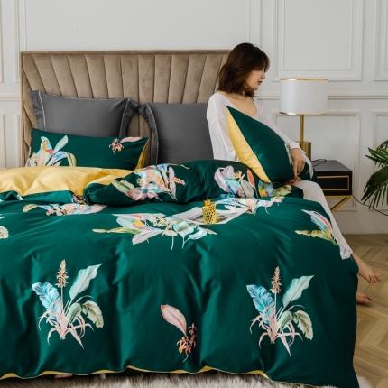 91家纺网 家纺一手货源 找家纺 (总)优然居 2020新款数码印花四件套