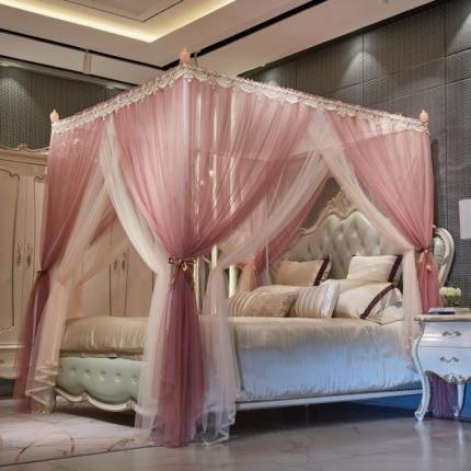 91家纺网 家纺一手货源 找家纺 （总）夏彩 88290双层宫廷蚊帐