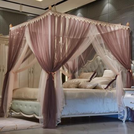 91家纺网 家纺一手货源 找家纺 （总）夏彩 88290双层宫廷蚊帐