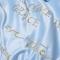 91家纺网 家纺一手货源 找家纺 米奈 2020新品水洗真丝四件套诺曼系列 浅蓝