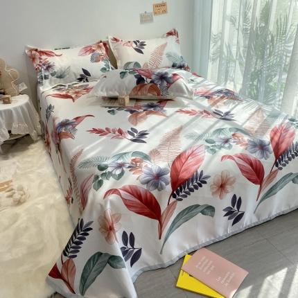 91家纺网 家纺一手货源 找家纺 （总）金奇达 2020新款印花冰丝席床单款