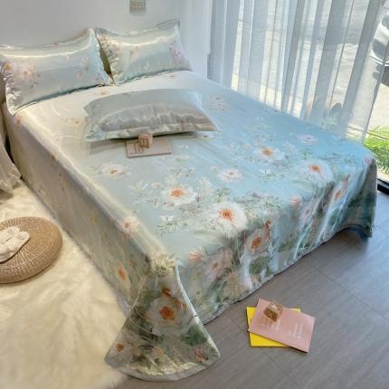 91家纺网 家纺一手货源 找家纺 （总）金奇达 2020新款印花冰丝席床单款