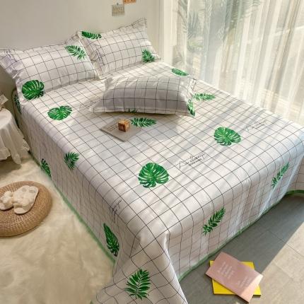 91家纺网 家纺一手货源 找家纺 （总）金奇达 2020新款印花冰丝席床单款