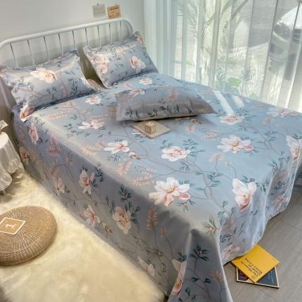 91家纺网 家纺一手货源 找家纺 （总）金奇达 2020新款印花冰丝席床单款