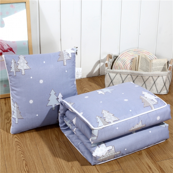 91家纺网 家纺一手货源 找家纺 宝马家纺 2022年精梳棉抱枕被 挪威森林