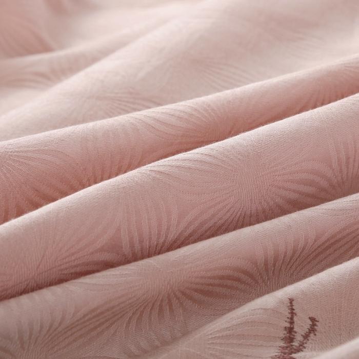 91家纺网 家纺一手货源 找家纺 玉雅家纺 2025新款全棉提花加绣花四件套多件套 爱之恋