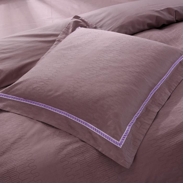 91家纺网 家纺一手货源 找家纺 玉雅家纺 2025新款全棉提花加绣花四件套多件套 风之语