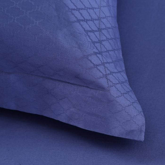 91家纺网 家纺一手货源 找家纺 玉雅家纺 2025新款全棉提花加绣花四件套多件套 魅影