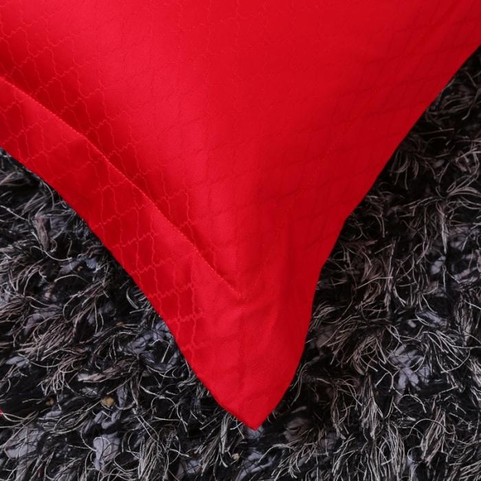 91家纺网 家纺一手货源 找家纺 玉雅家纺 2025新款全棉提花加绣花四件套多件套 一见钟情