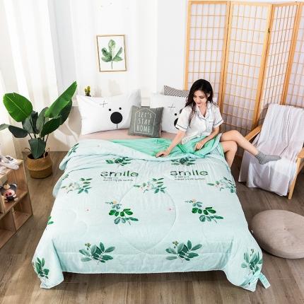 91家纺网 家纺一手货源 找家纺 （总）澳洲羽2024新款全棉喷气水洗印花水洗棉夏被