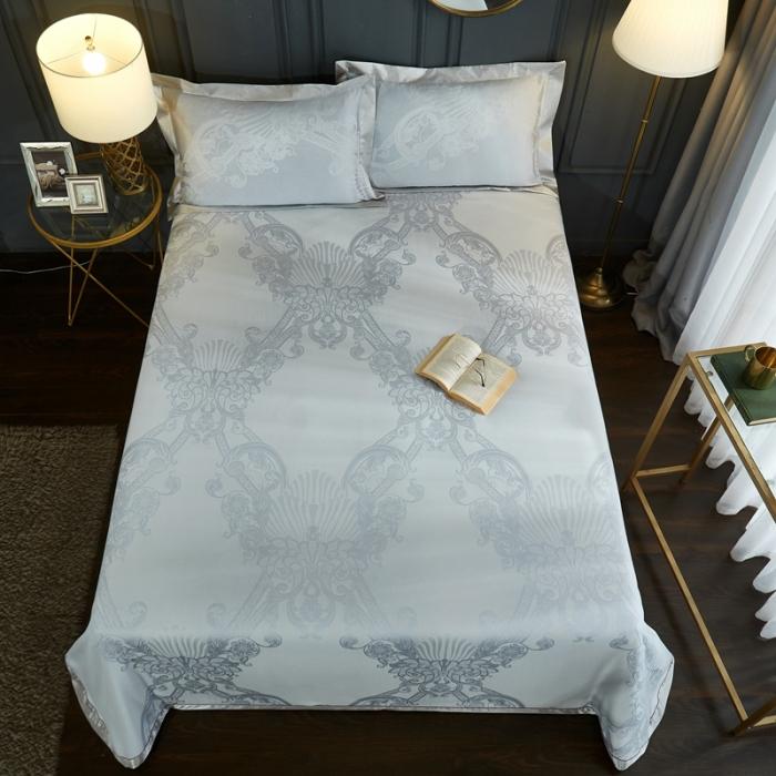 91家纺网 家纺一手货源 找家纺 威克凯丽2021年春夏新品纯竹纤维软凉席三件套弗洛森