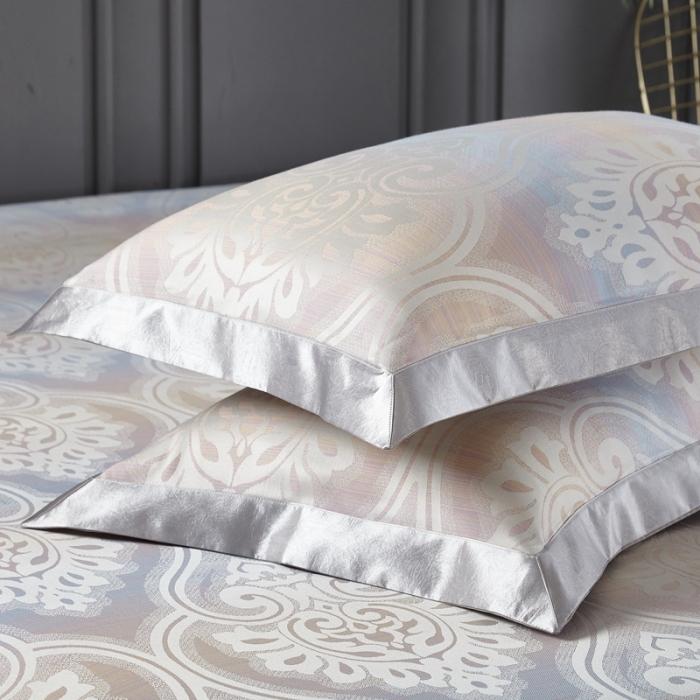 91家纺网 家纺一手货源 找家纺 威克凯丽2021年春夏新品纯竹纤维软凉席三件套莱茵河畔