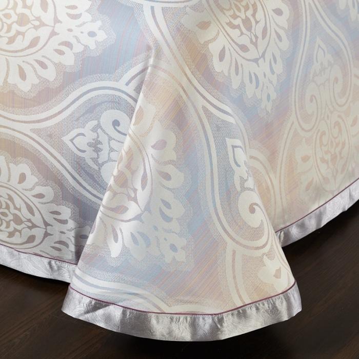 91家纺网 家纺一手货源 找家纺 威克凯丽2021年春夏新品纯竹纤维软凉席三件套莱茵河畔