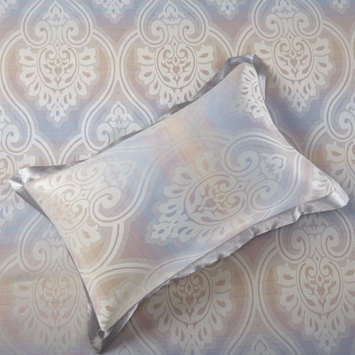 91家纺网 家纺一手货源 找家纺 威克凯丽2021年春夏新品纯竹纤维软凉席三件套莱茵河畔