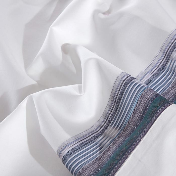 91家纺网 家纺一手货源 找家纺 威克凯丽2021新款60长绒棉数码工艺四件套 赛琳娜