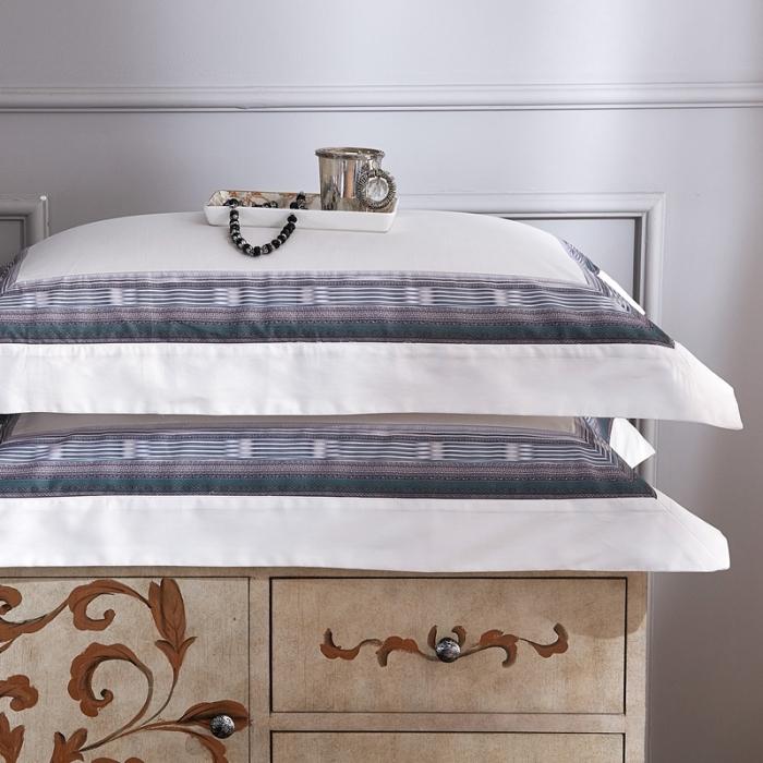 91家纺网 家纺一手货源 找家纺 威克凯丽2021新款60长绒棉数码工艺四件套 赛琳娜