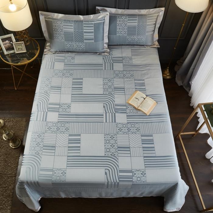 91家纺网 家纺一手货源 找家纺 威克凯丽2021年春夏新品纯竹纤维软凉席三件套灵动空间