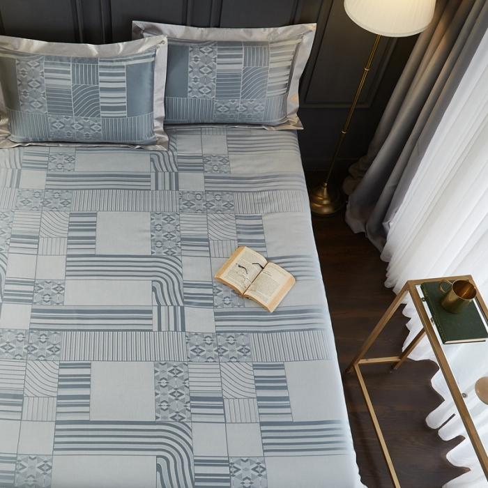 91家纺网 家纺一手货源 找家纺 威克凯丽2021年春夏新品纯竹纤维软凉席三件套灵动空间