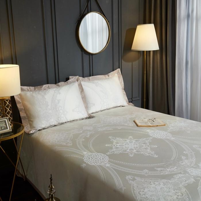 91家纺网 家纺一手货源 找家纺 威克凯丽2021年春夏新品纯竹纤维软凉席三件套休斯顿