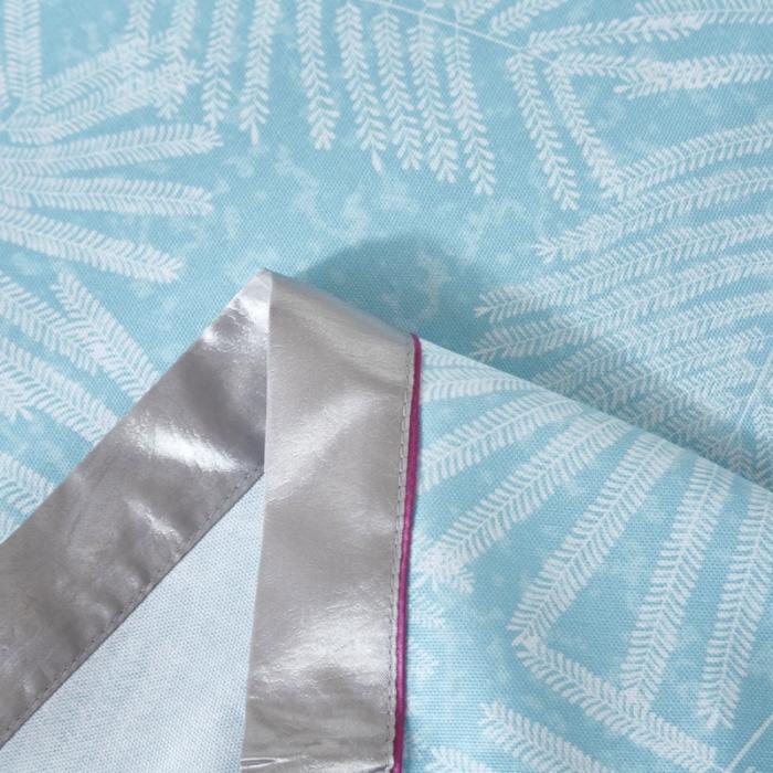 91家纺网 家纺一手货源 找家纺 威克凯丽2021年春夏新品印花款纯竹纤维软凉席三件套叶韵