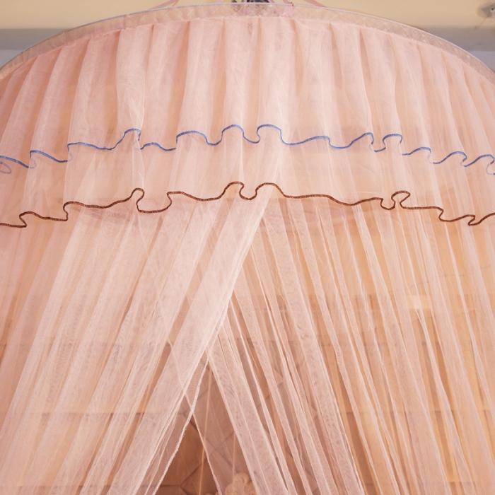 91家纺网 家纺一手货源 找家纺 冉美家纺 2021新款吊顶蚊帐-幽梦 玉色