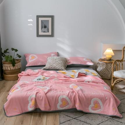 91家纺网 家纺一手货源 找家纺 （总）朴尔2020新款时尚六层全棉纱布盖毯夏季毛巾被