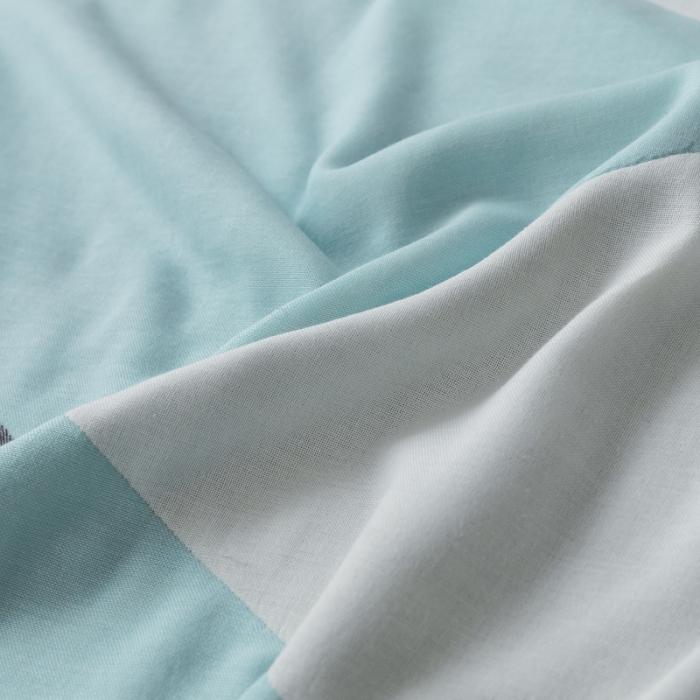 91家纺网 家纺一手货源 找家纺 朴尔2020新款时尚六层全棉纱布盖毯夏季毛巾被 时尚色彩