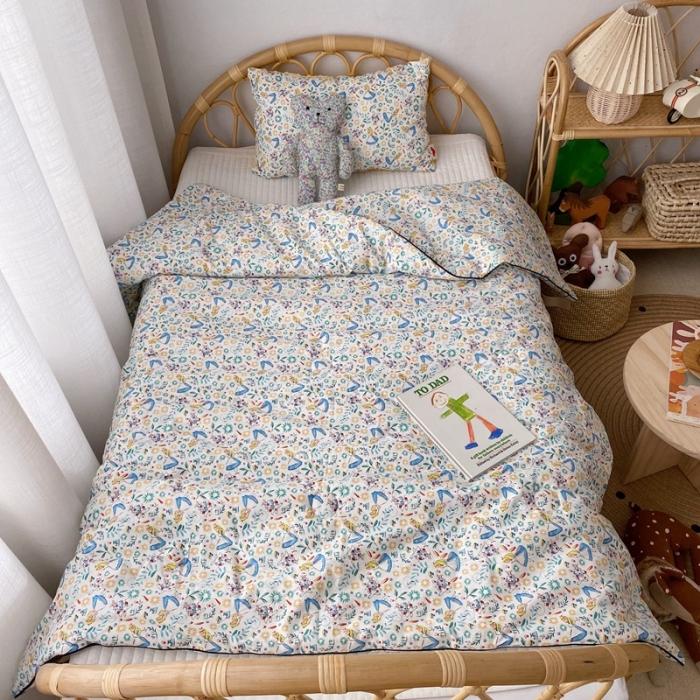 91家纺网 家纺一手货源 找家纺 星期八 2020新款全棉13372夏被两件套 小公主