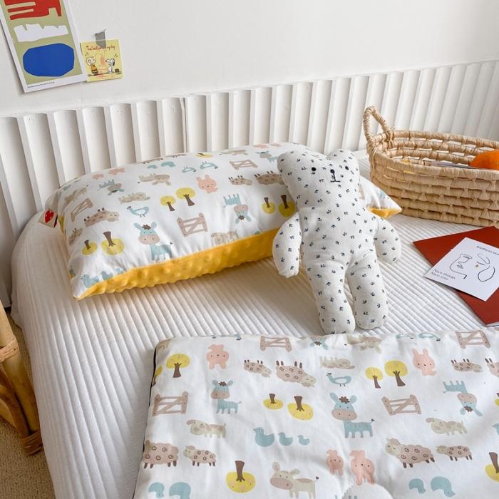 91家纺网 家纺一手货源 找家纺 星期八 2020新款春夏超ins豆豆枕枕芯 开心农场