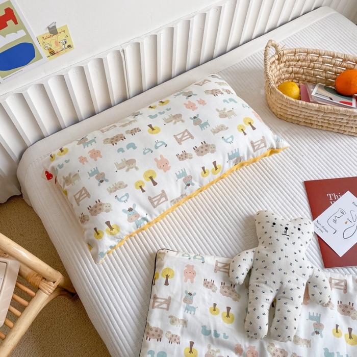 91家纺网 家纺一手货源 找家纺 星期八 2020新款春夏超ins豆豆枕枕芯 开心农场