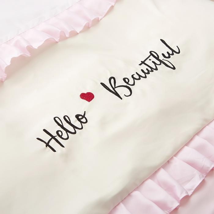 91家纺网 家纺一手货源 找家纺 （总）欧冠 2020款水洗真丝绣花床裙款四件套