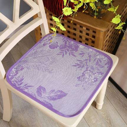 汇康席业 2020新款餐椅垫 紫色