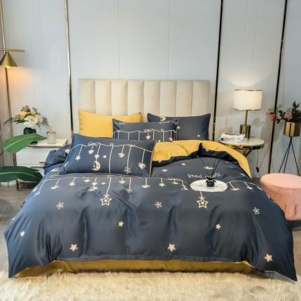 91家纺网 家纺一手货源 找家纺 （总）衿成家纺 2020新款臻丝绸水洗真丝四件套