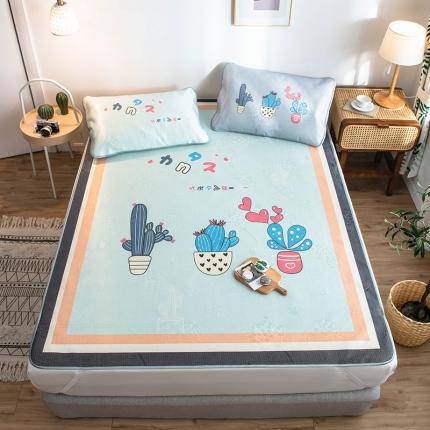 91家纺网 家纺一手货源 找家纺 （总）懒猫 2020新款大版冰丝凉席