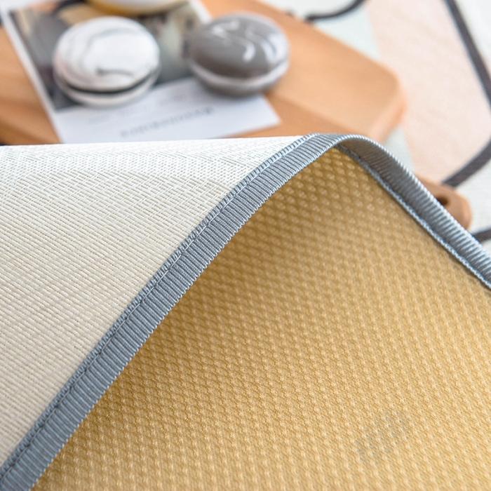 91家纺网 家纺一手货源 找家纺 懒猫 2020新款大版冰丝凉席 元气少女