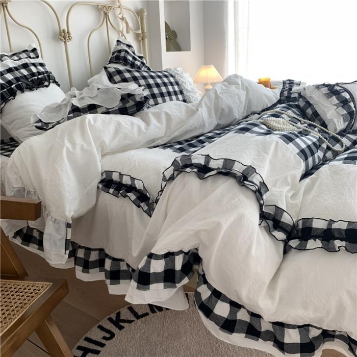 91家纺网 家纺一手货源 找家纺 （总）星野家居2020新款床裙四件套小公主-艾格系列