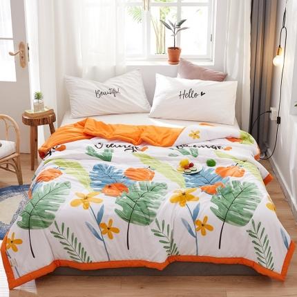 小燕燕家纺 2021新款洛卡棉抗菌夏被 缤纷