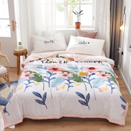 小燕燕家纺 2021新款洛卡棉抗菌夏被 丛林