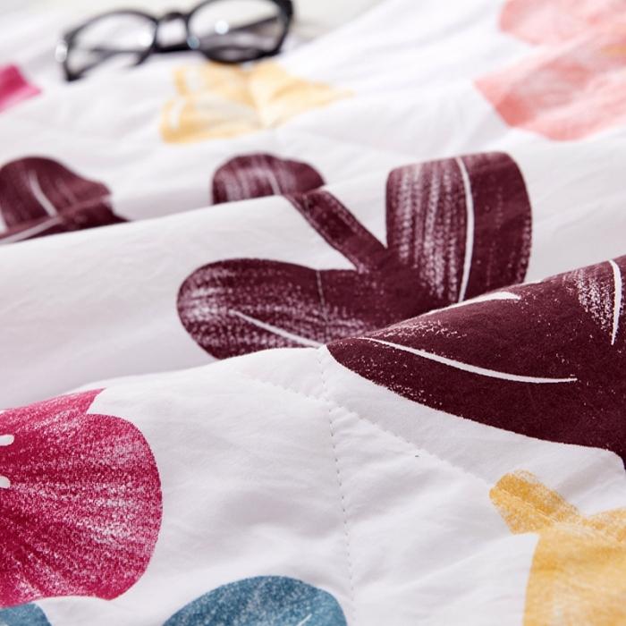 91家纺网 家纺一手货源 找家纺 小燕燕家纺 2021新款洛卡棉抗菌夏被 花海