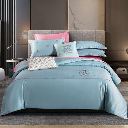 91家纺网 家纺一手货源 找家纺 （总）鼎飞 2020新款长绒棉酒店风四件套