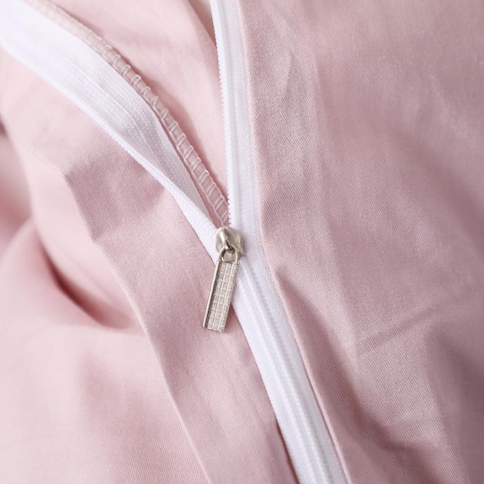 91家纺网 家纺一手货源 找家纺 13372田园风全棉毛巾绣四件套纯棉绣花全棉刺绣爱之蔓裸粉